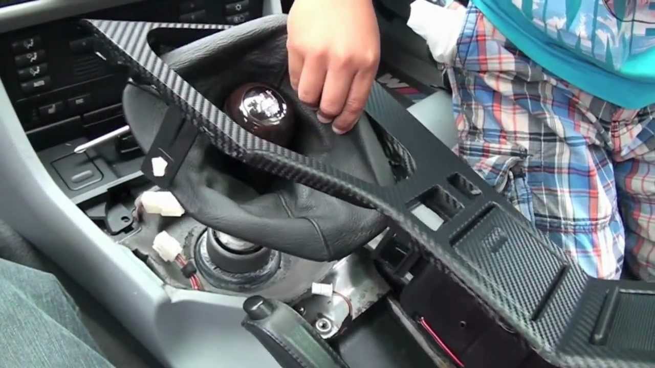 e39 Center Console Removal & Vinyl Wrap