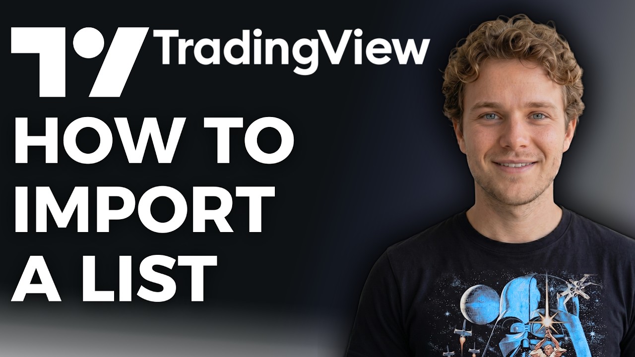 How to Import a List on TradingView (Step by Step)