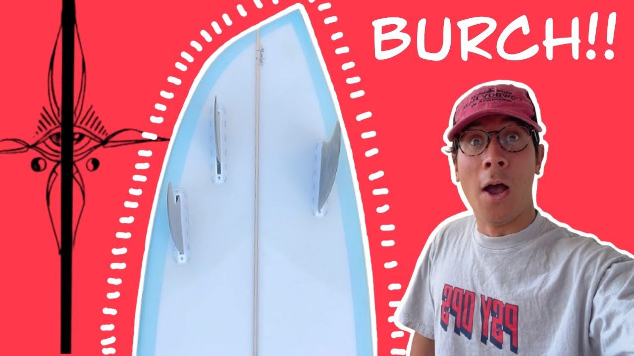 Работает ли система ASYMS? Обзор доски для серфинга Ryan Burch Reggae Shark.