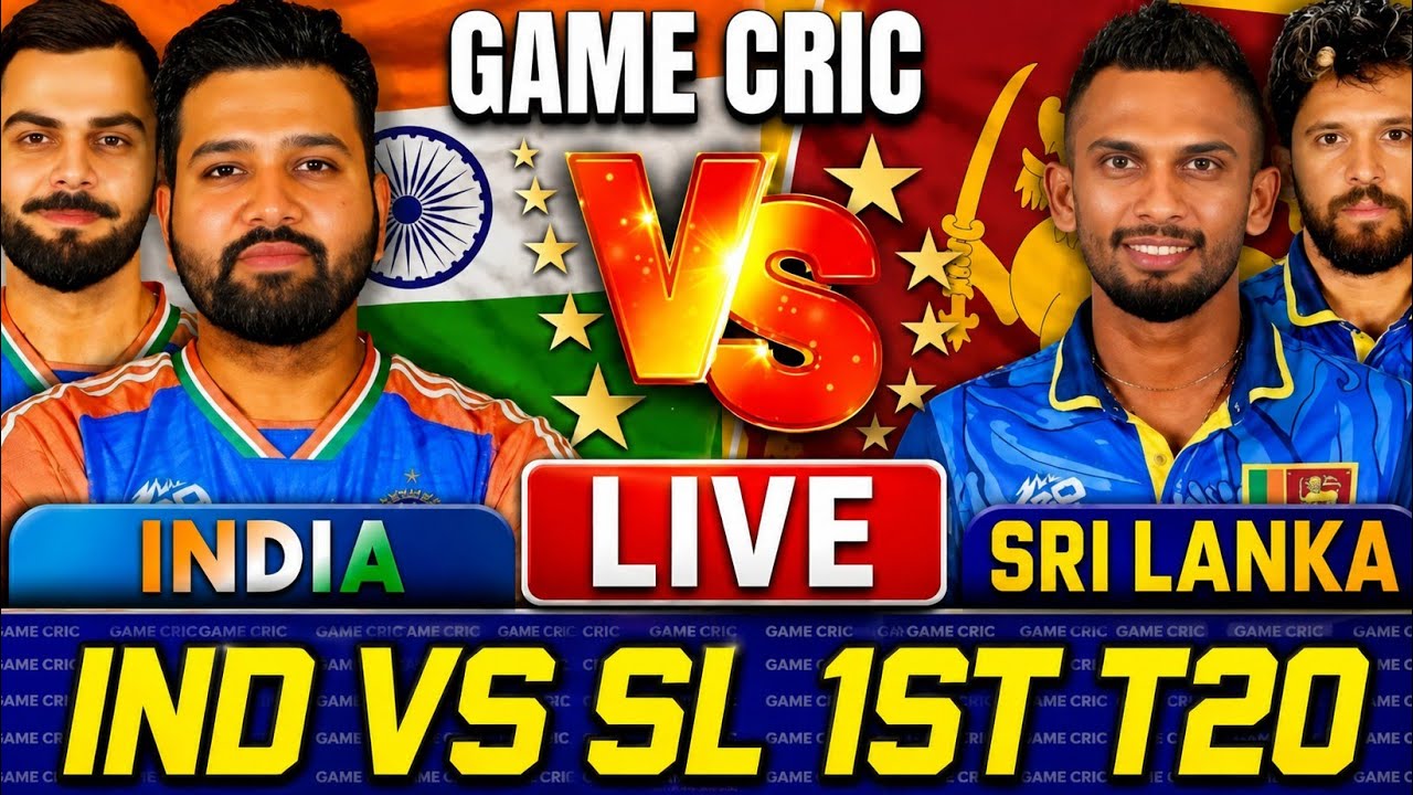 India Vs Srilanka Frist T20 Match Highlights today| IND VS SL 1st T20 Match Score & Hindi Commentary
