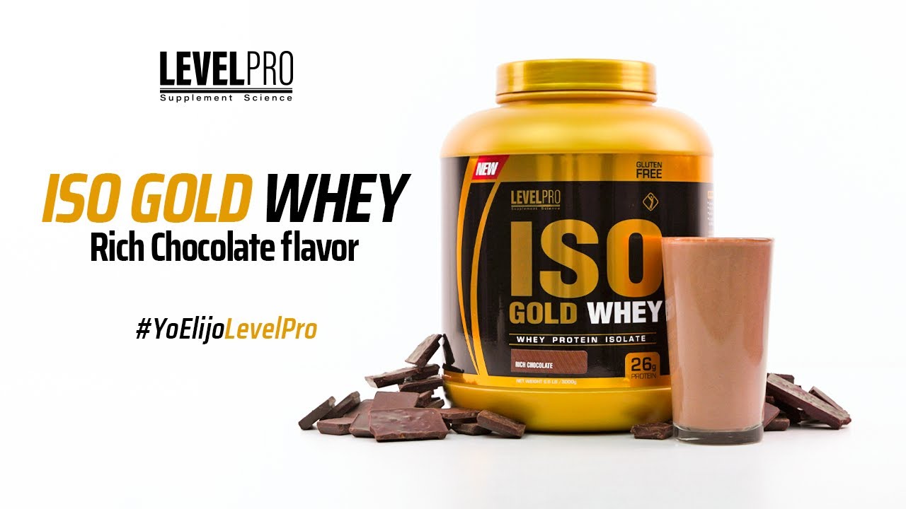 𝗜𝗦𝗢 𝗚𝗢𝗟𝗗 W𝗛𝗘𝗬, prote&iacute;na de suero de leche aislado. | Pura, limpia y de r&aacute;pida asimilaci&oacute;n.
