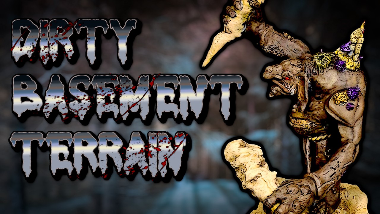 Desert Cave Troll 3D missprint repair and painting for  Dungeons and Dragons, BECMI, Pathfinder,