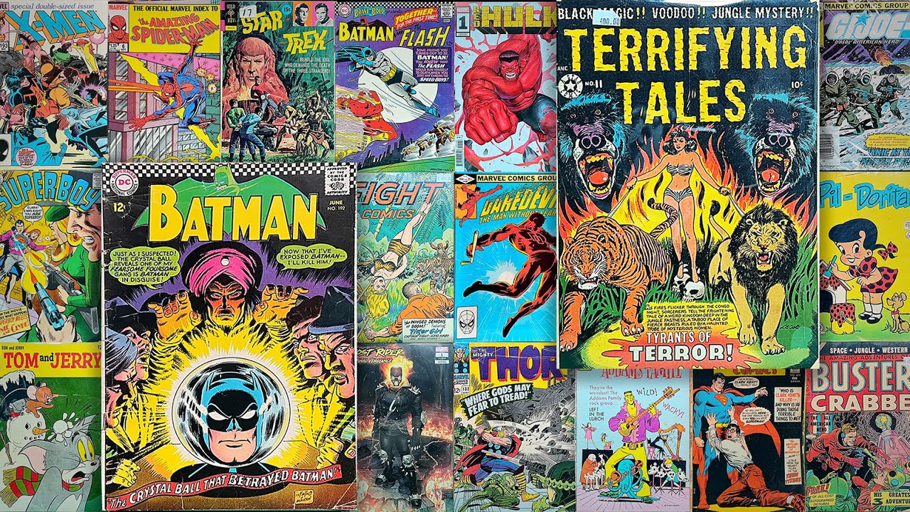 $2700 HUGE Comic Book Haul From Mike Carbo! Golden Age, Rare Mexican Comics & more