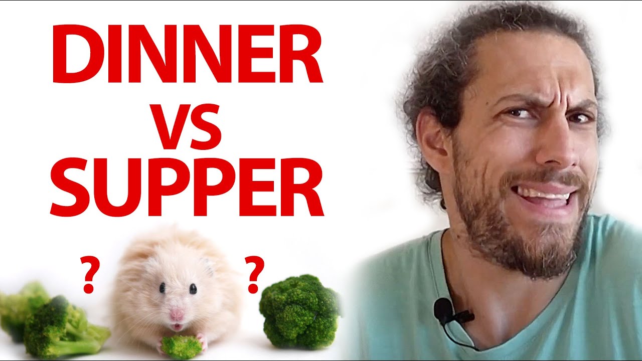 🍽. Dinner vs Supper.🍕[Inglés IntereSanti]