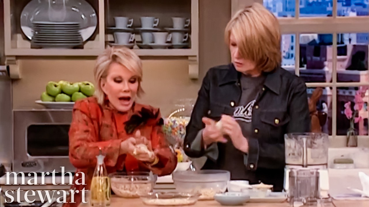 Matzo Latkes with Joan Rivers - Martha Stewart