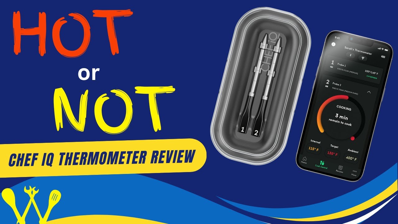 CHEF iQ Smart Thermometer Unboxing Review & Demo