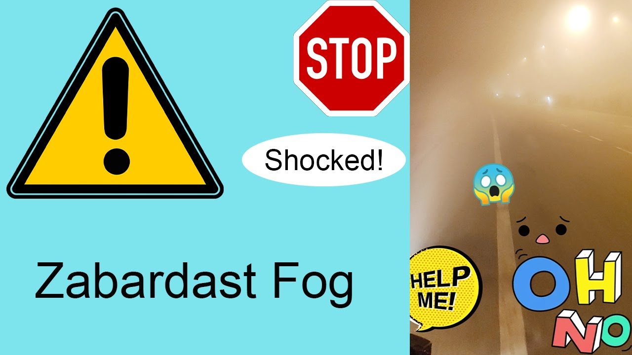 full fog on road at 3am | danger highway riding |