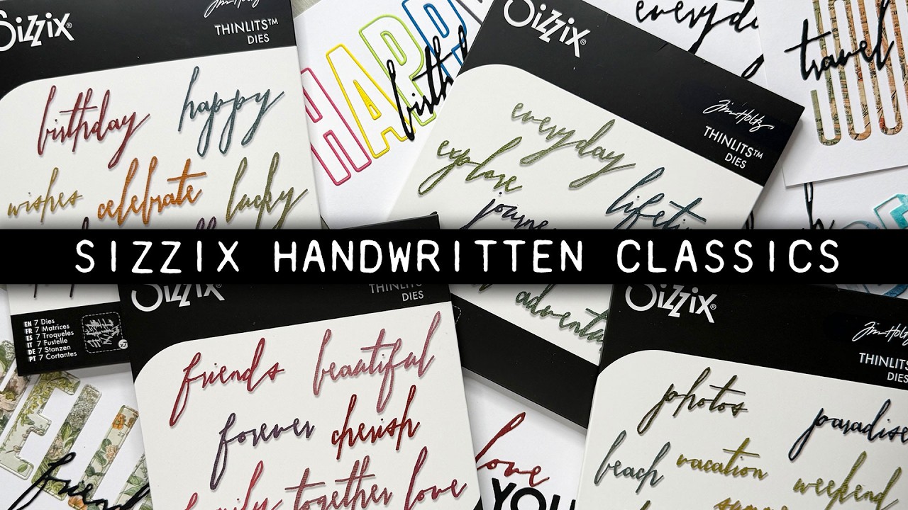 LIVE: Tim Holtz Sizzix Release