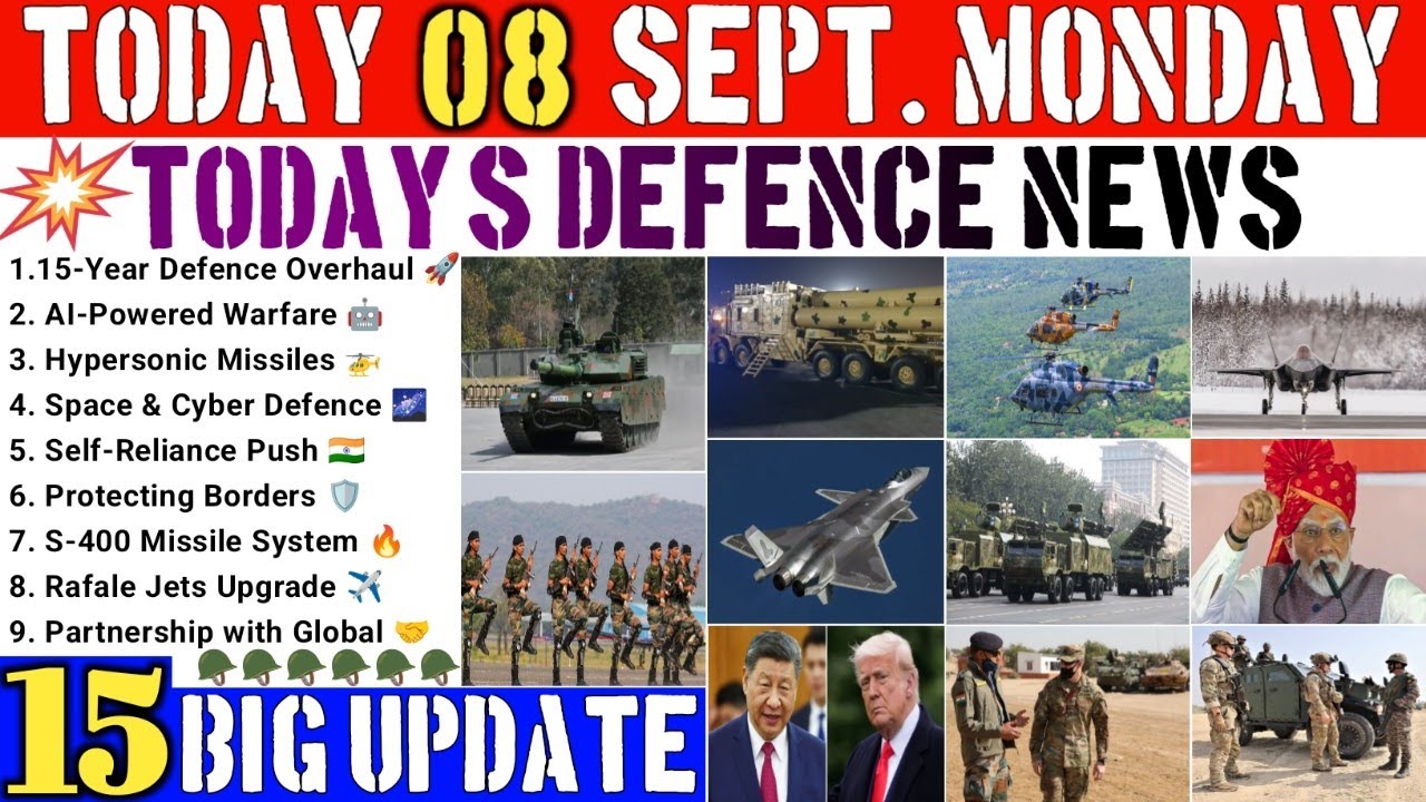 India’s 15-Year Defence Plan: AI, Hypersonic Weapons & Self-Reliance Push to 2040!