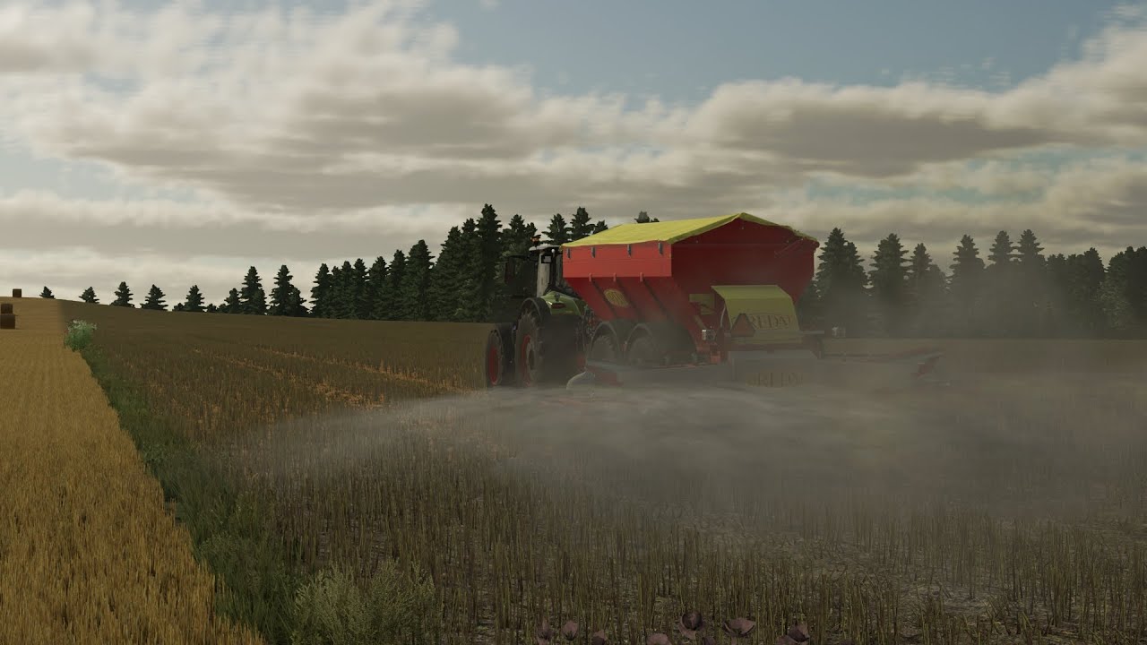 Wapnowanie, kultywacja & siew polonu! Timelapse Rozwojowy rolnik#213