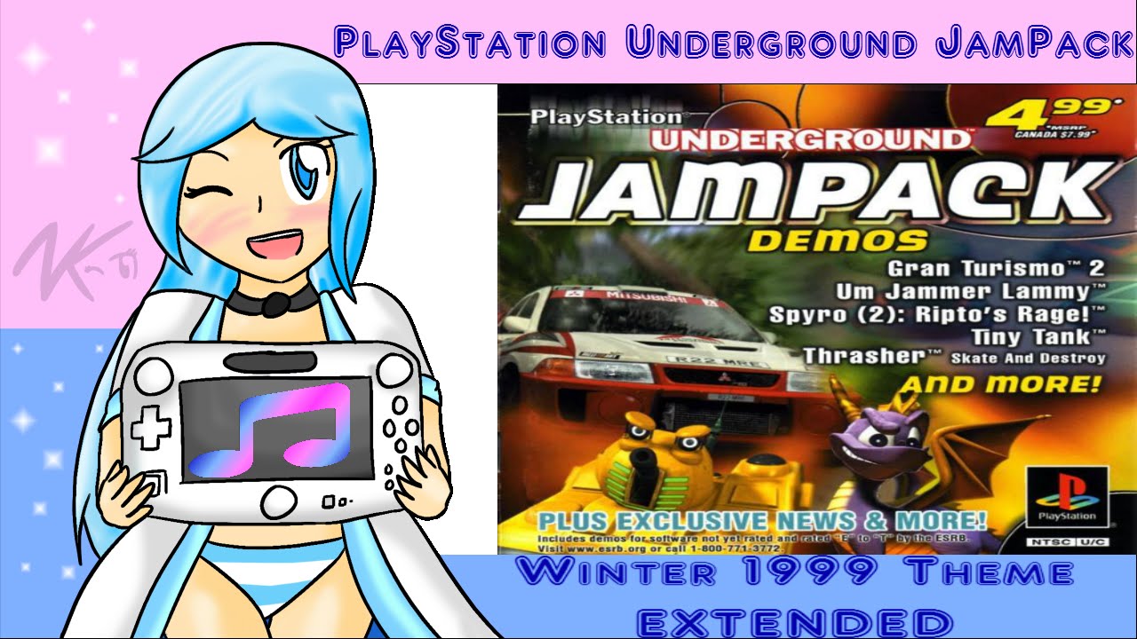 PlayStation Underground Jampack Winter 1999 Music Extended