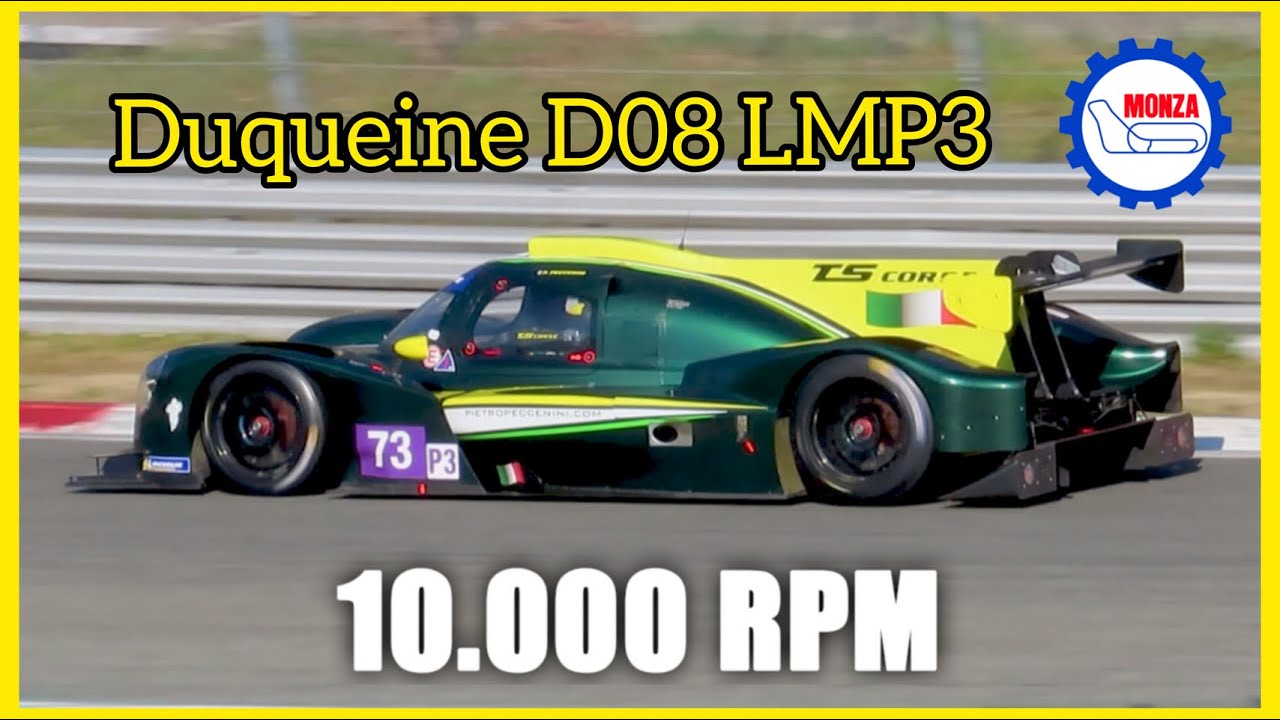 Duqueine D08 LMP3 | Nissan 5.6 L V8 Engine | Kateyama Test Days 2022 | Monza Circuit | 10.000 RPM