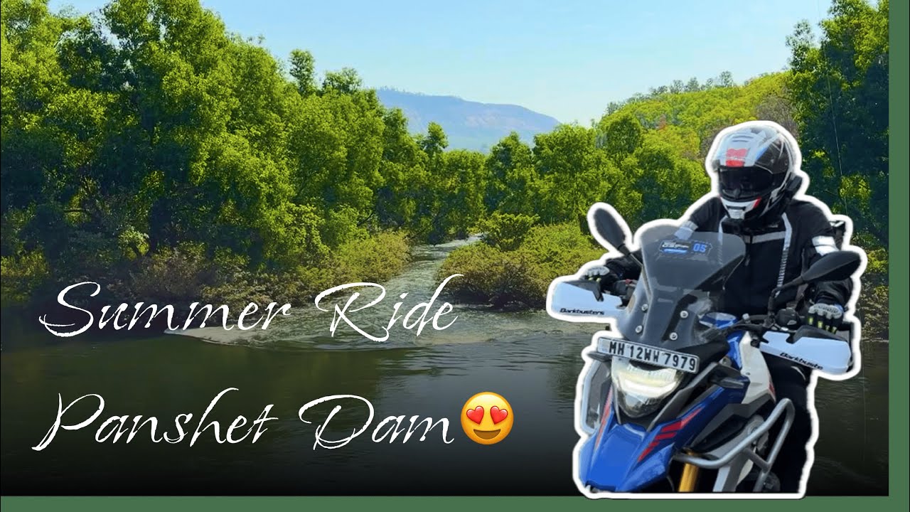 50KM from Pune = Pure Peace 🌄 | Summer Ride to Panshet Dam😍👌