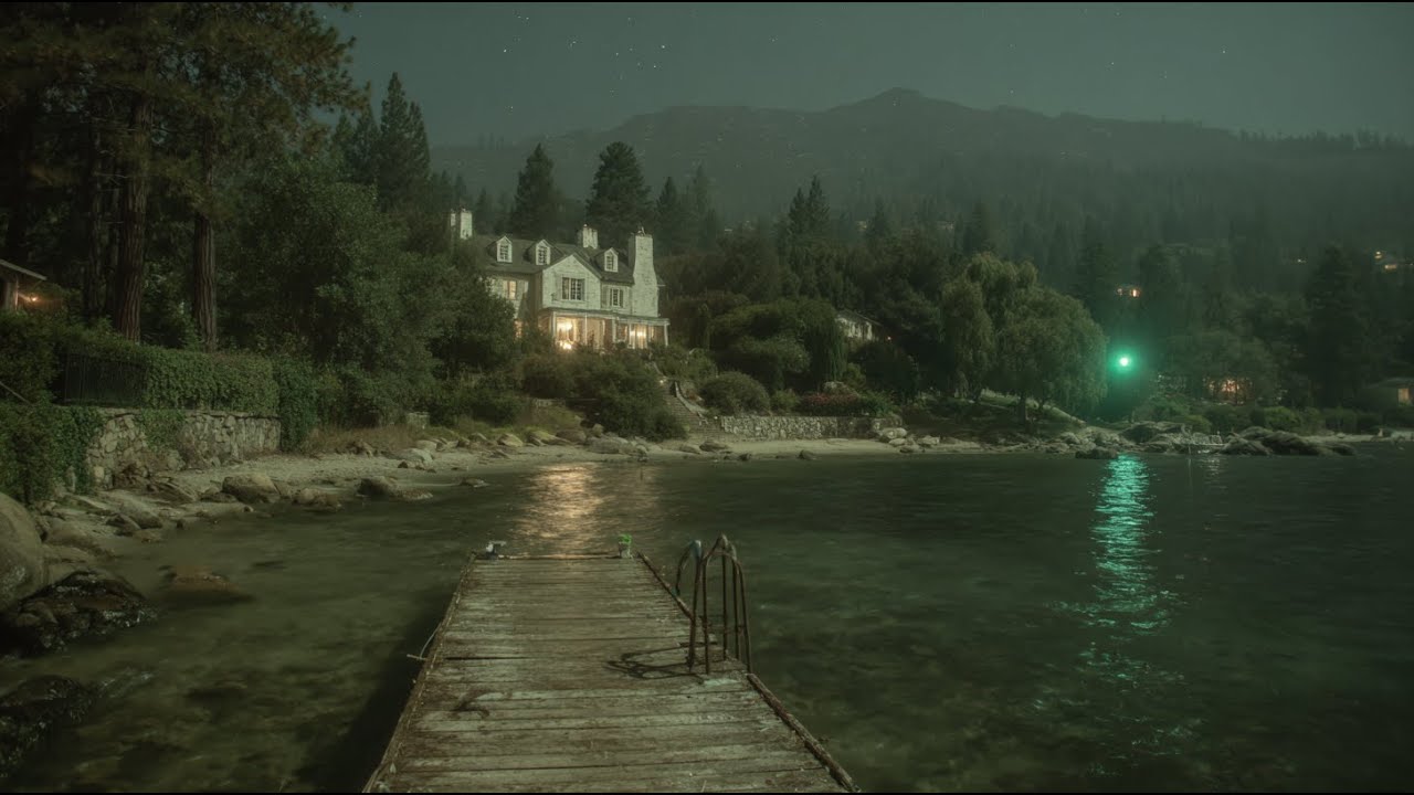 it's 3am at the lake house. (stress relief and sleep music)