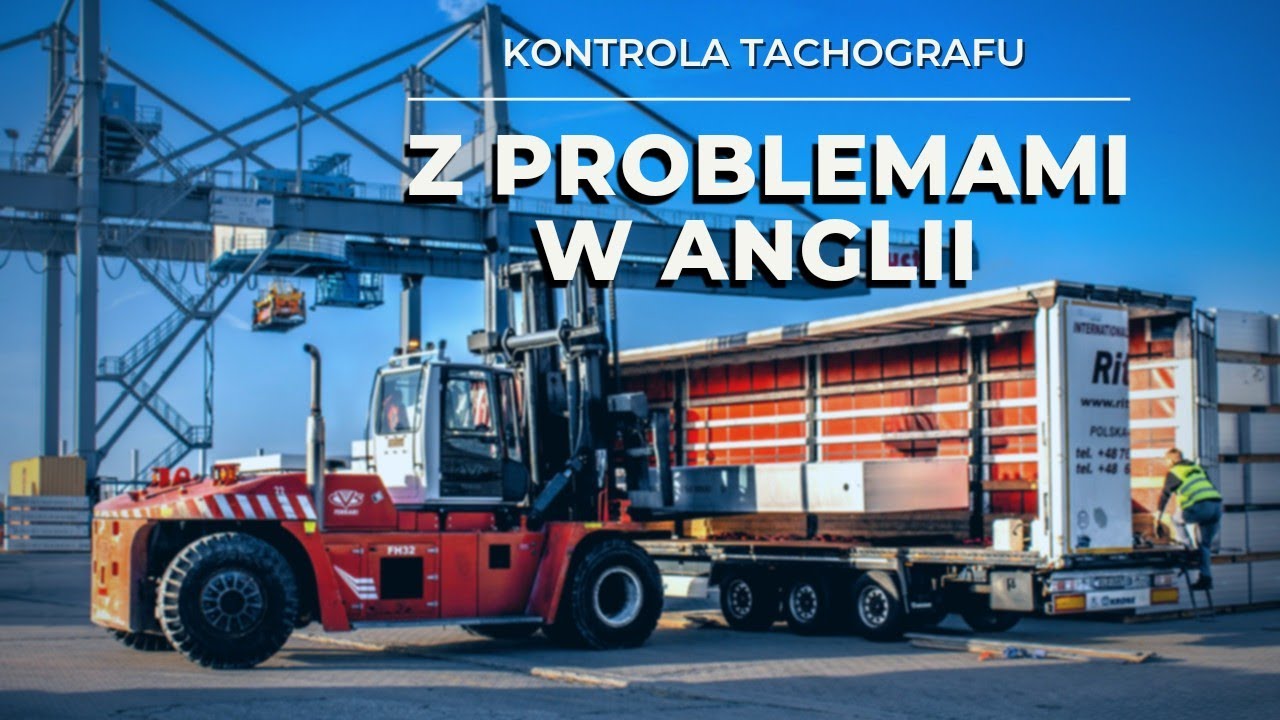 Kontrola tachografu/ Z problemami w Anglii