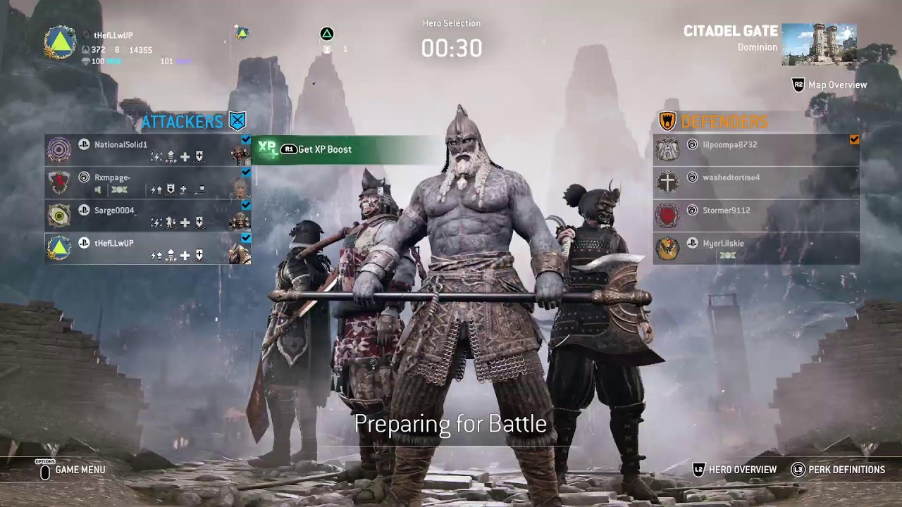Dominion random hero #forhonor