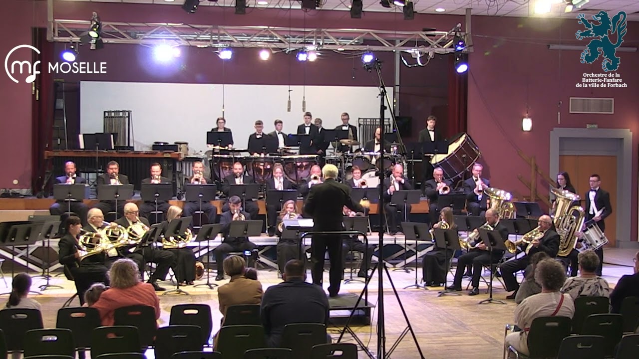 Concours CMF 2023 . Batterie Fanfare de Forbach Mirage de Roger Fayeulle