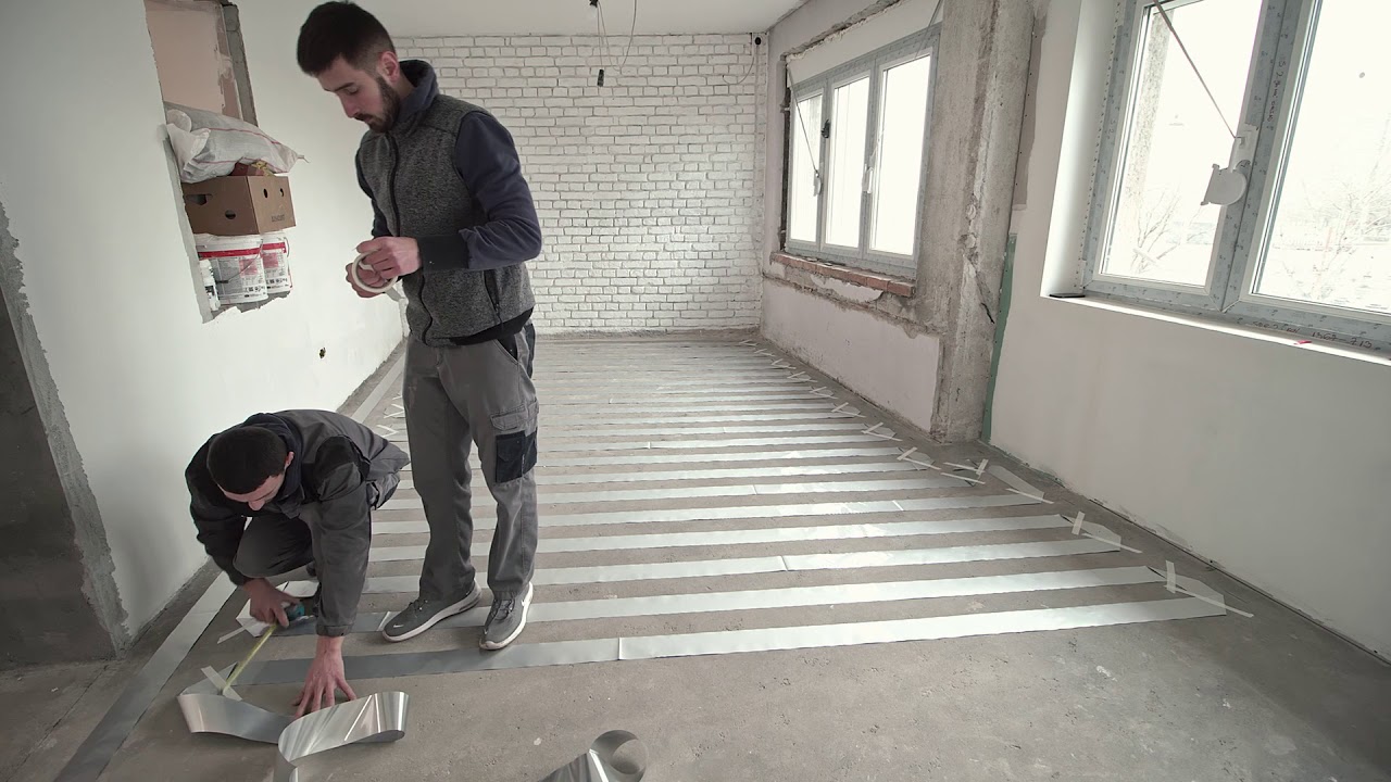 Postavaljanje podnog grejanja na 12V! ECOMAXX