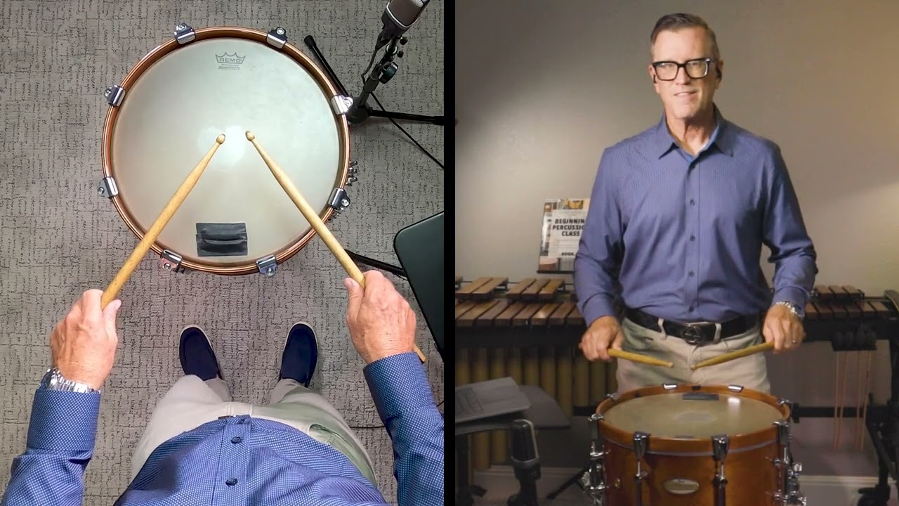 Rudimental Etude #1: from A Fresh Approach for the Beginning Percussion Class, Book 1