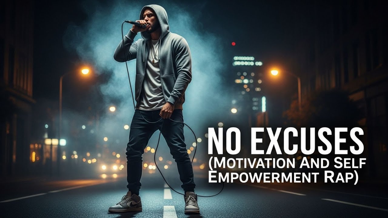No Excuses 🔥 Motivation & Self Empowerment Rap | Rise Above & Grind