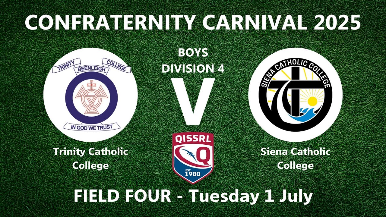 Boys Div 4 | Trinity Catholic College v Siena Catholic College | Day 2 | Confraternity Carnival 2025