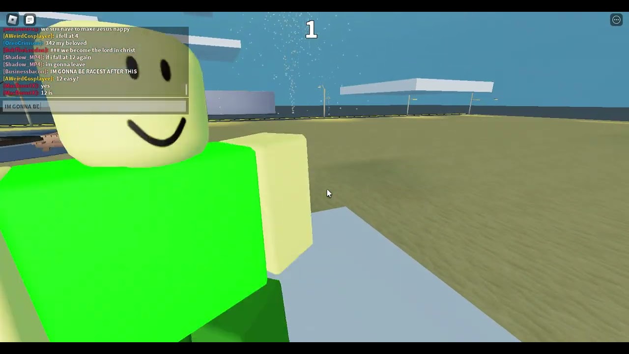 i wont stop this vid until i got to 500 platforms and get the jesus skin from dbr...