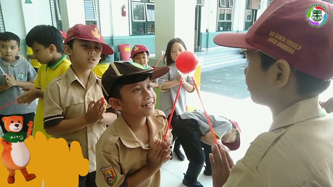 Kegiatan Pramuka Blok SD Santa Ursula