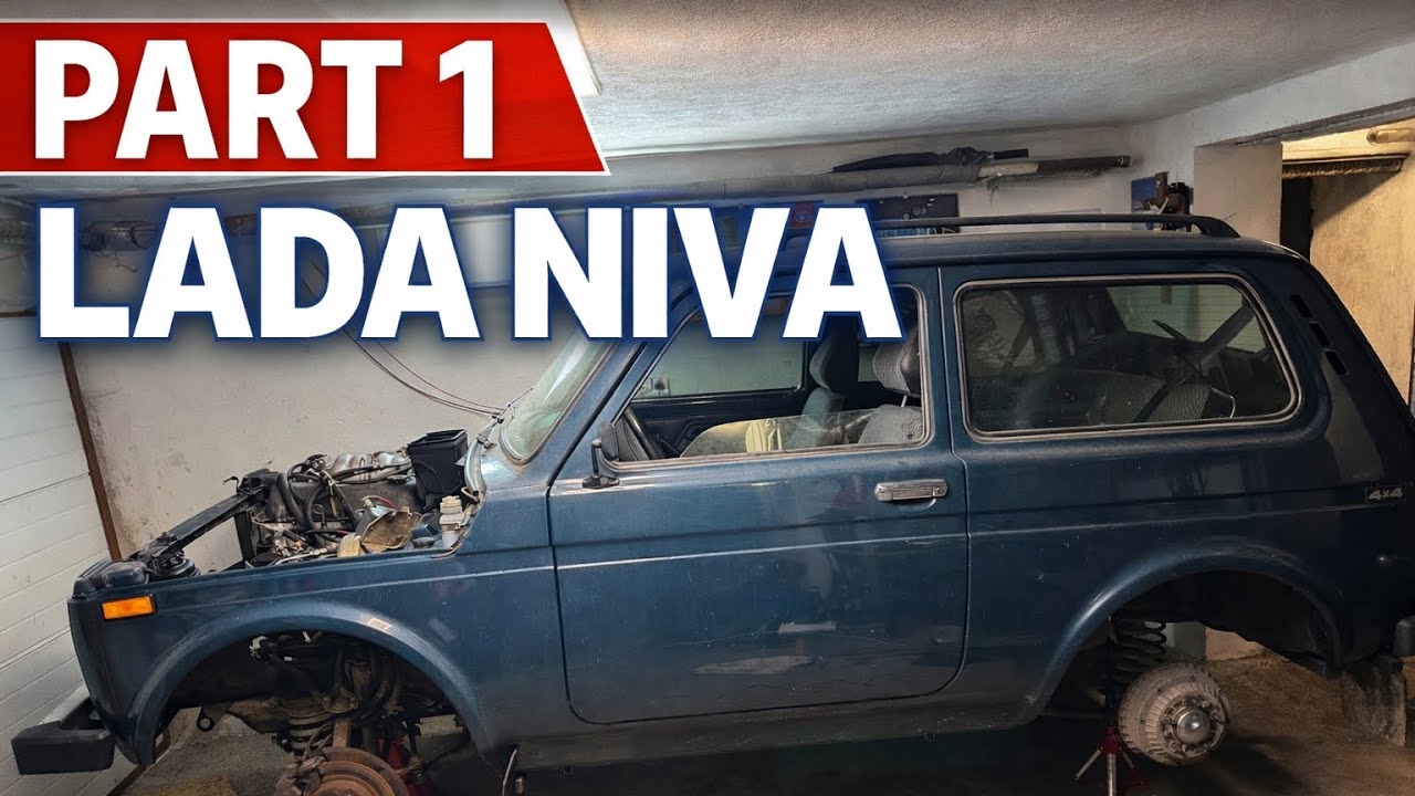 Lada Niva 1.7i 4x4 Part1 -motor