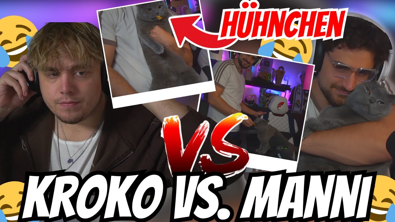 KROKO HAT BEEF MIT MANNI 😂🐈 ELI RAGEBAITET SEINE KATZEN 👀😂 Lustiger Talk mit Kroko und Niek 🔥