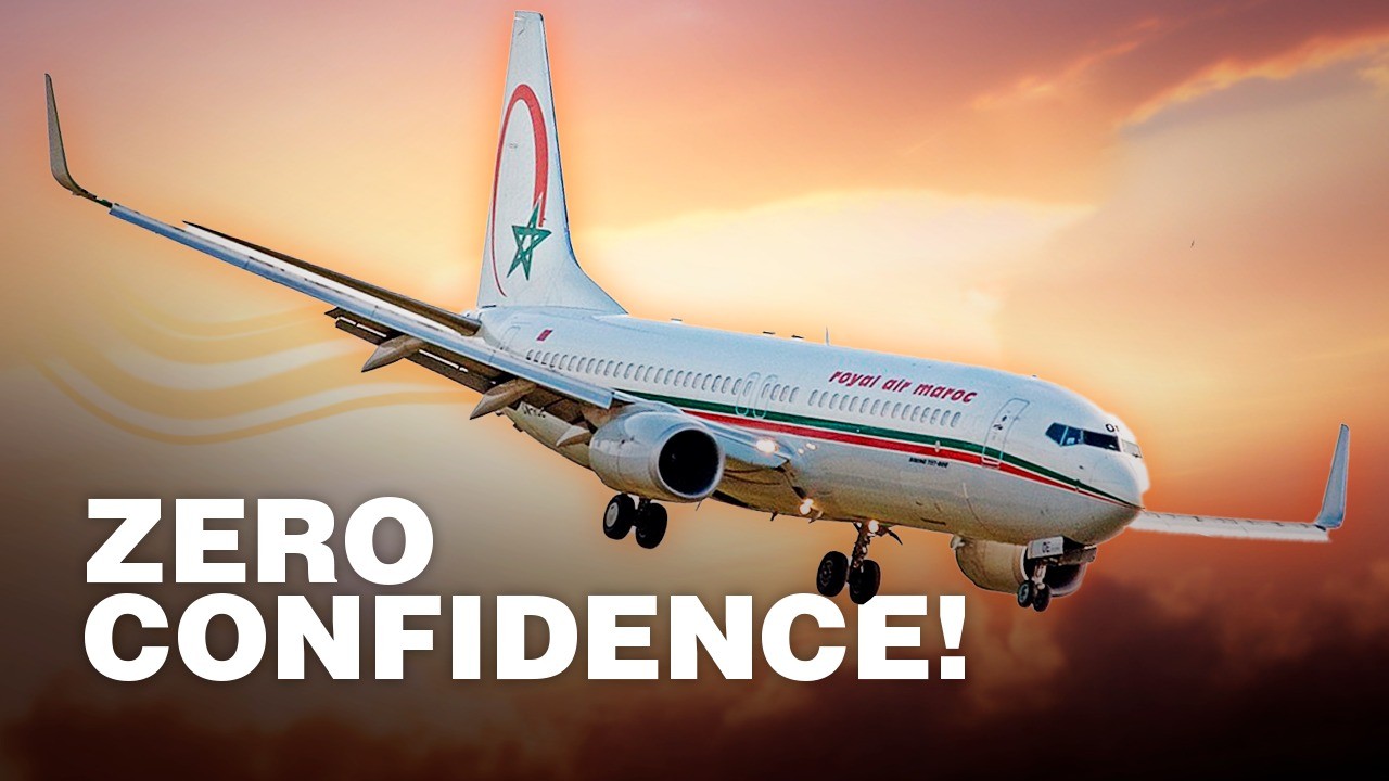 Когда пилоты перестают доверять самолёту! | Royal Air Maroc 780S
