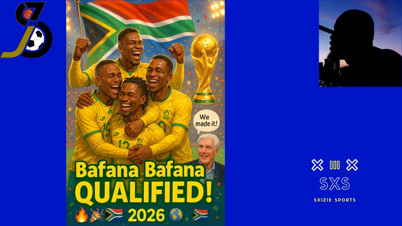WE DID IT!! 🇿🇦 BAFANA BAFANA QUALIFY FOR THE 2026 WORLD CUP! 🎉🔥