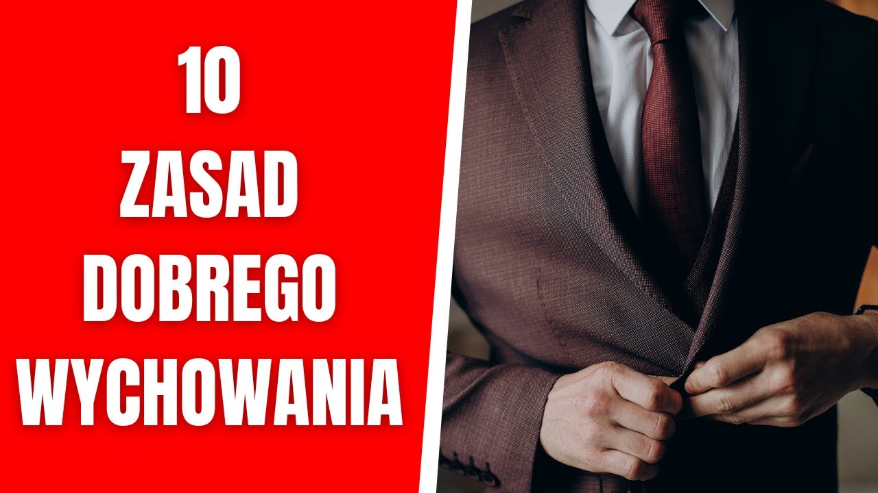 10 zasad dobrego wychowania