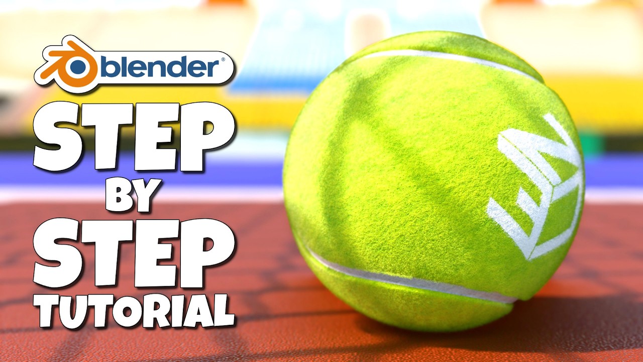 Beginner Blender Tutorial | Tennis Ball