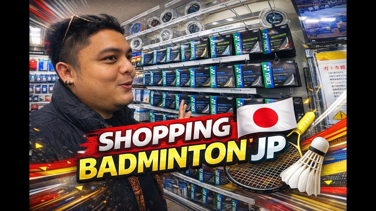 ซื้อไม้แบดในญี่ปุ่น Ueno ( Badminton shop Jp )
