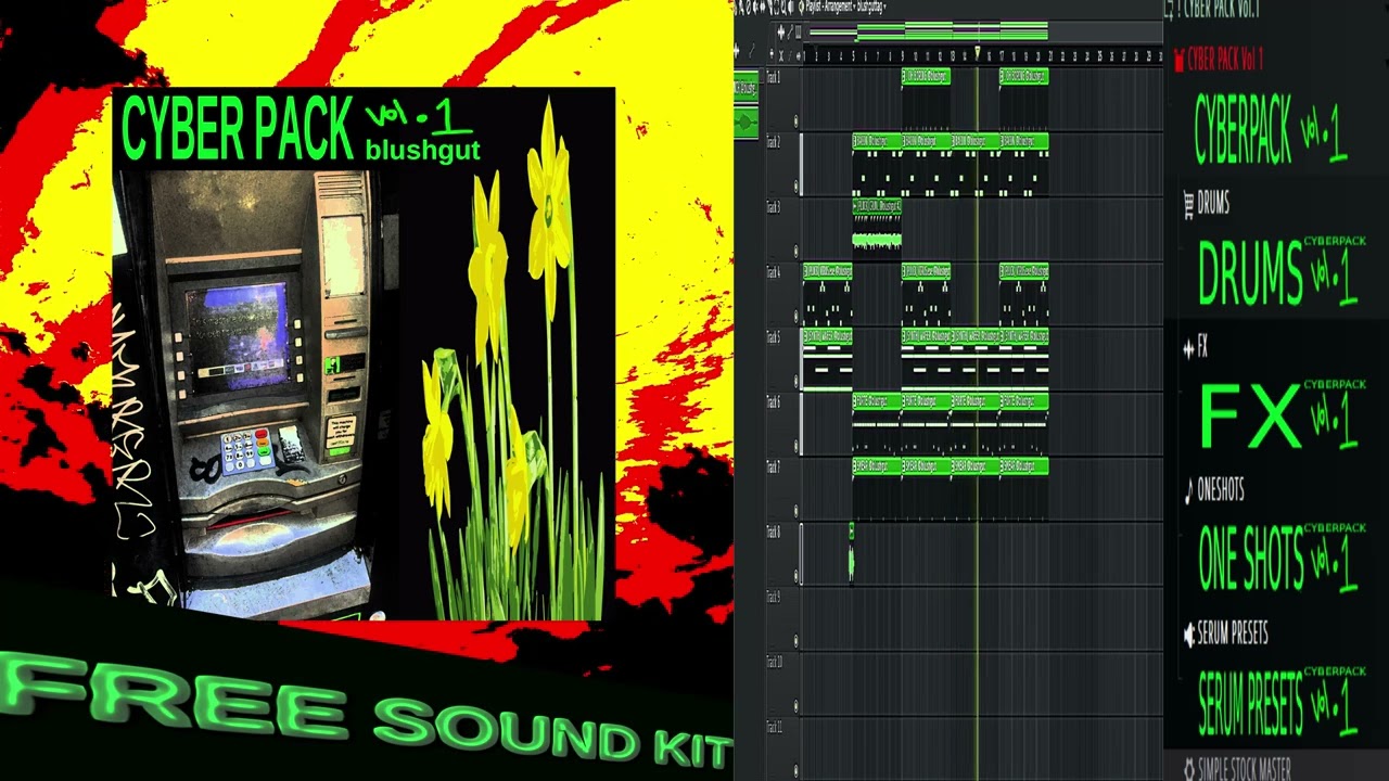 [FREE] EXPERIMENTAL ELECTRONIC TRAP Drum Kit (prod. blushgut)