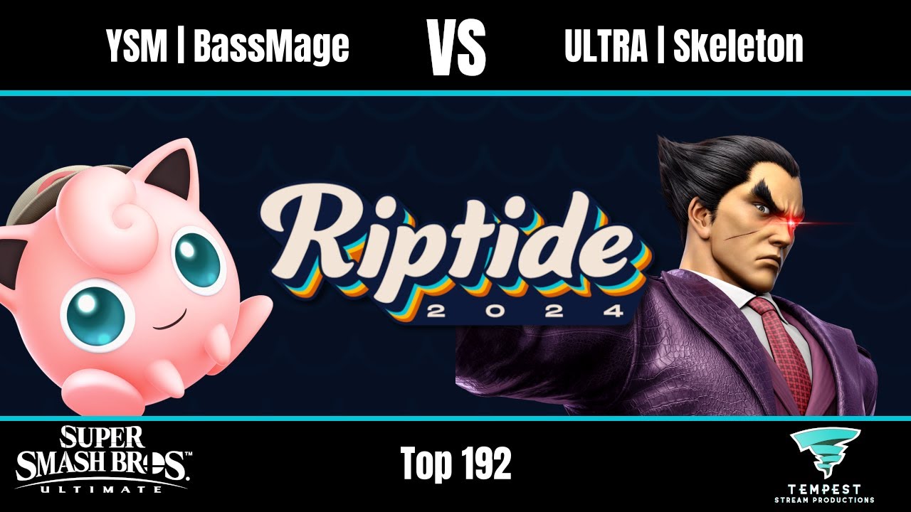 YSM | BassMage (Jigglypuff) vs ULTRA | Skeleton (Kazuya) - Ultimate Top 192 - Riptide 2024