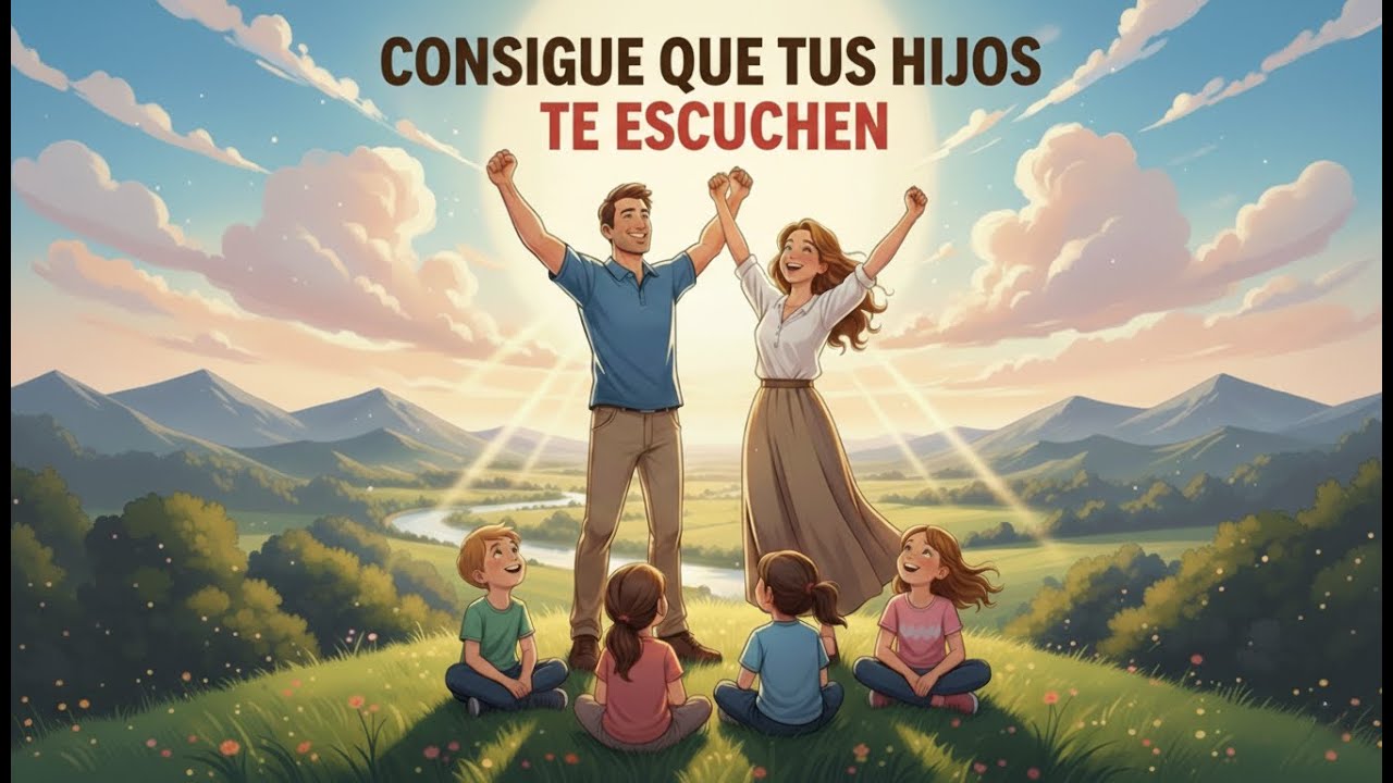 Consigue que tus hijos te escuchen