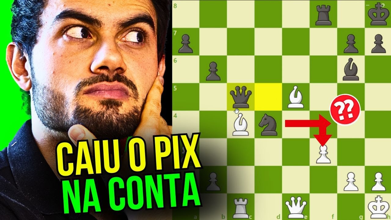 Caiu o PIX para o ATOR PAGO?? Em busca do top3 do chess.com