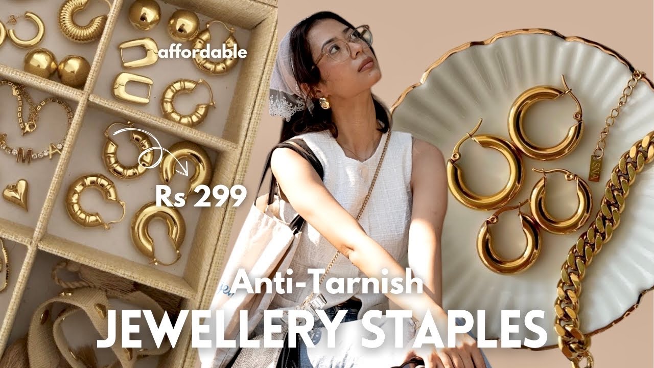 Jewellery Staples | Episode : 1| Affordable Anti-Tarnish Jewellery In India #antitarnishjewelry