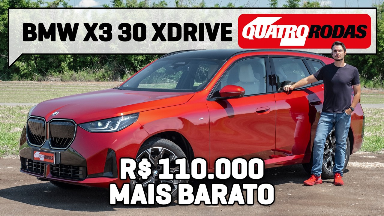 COMO o BMW X3 'básico' fica R$ 110.000 MAIS BARATO sem perder equipamentos