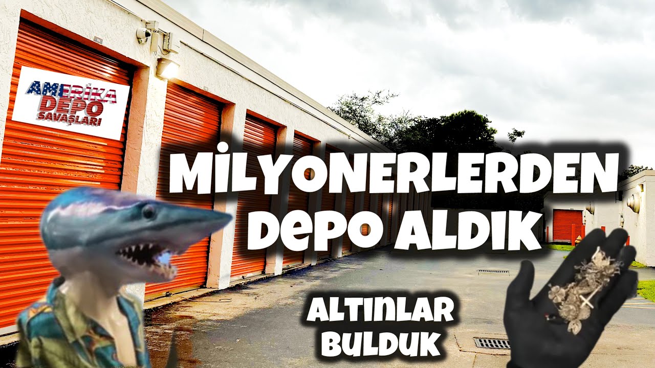 Milyonerlerden 2 depo aldık