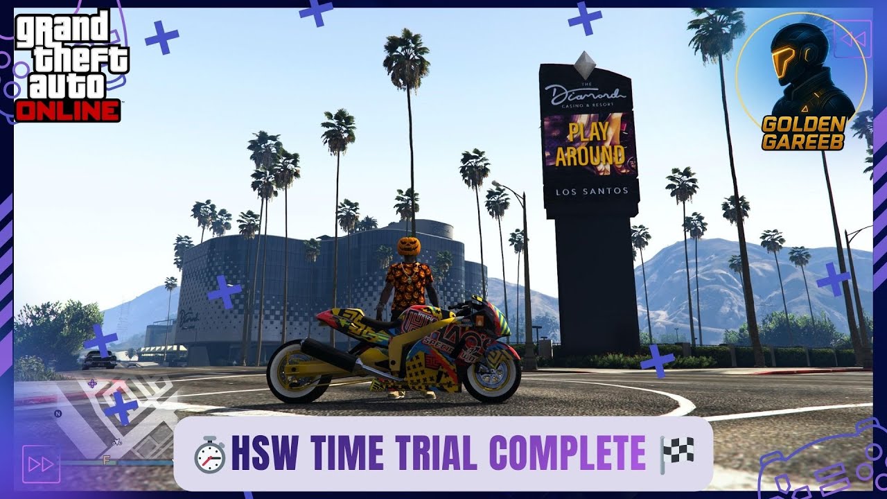 GTA Online HSW Time Trial | Easy Route | Gameplay 🏁