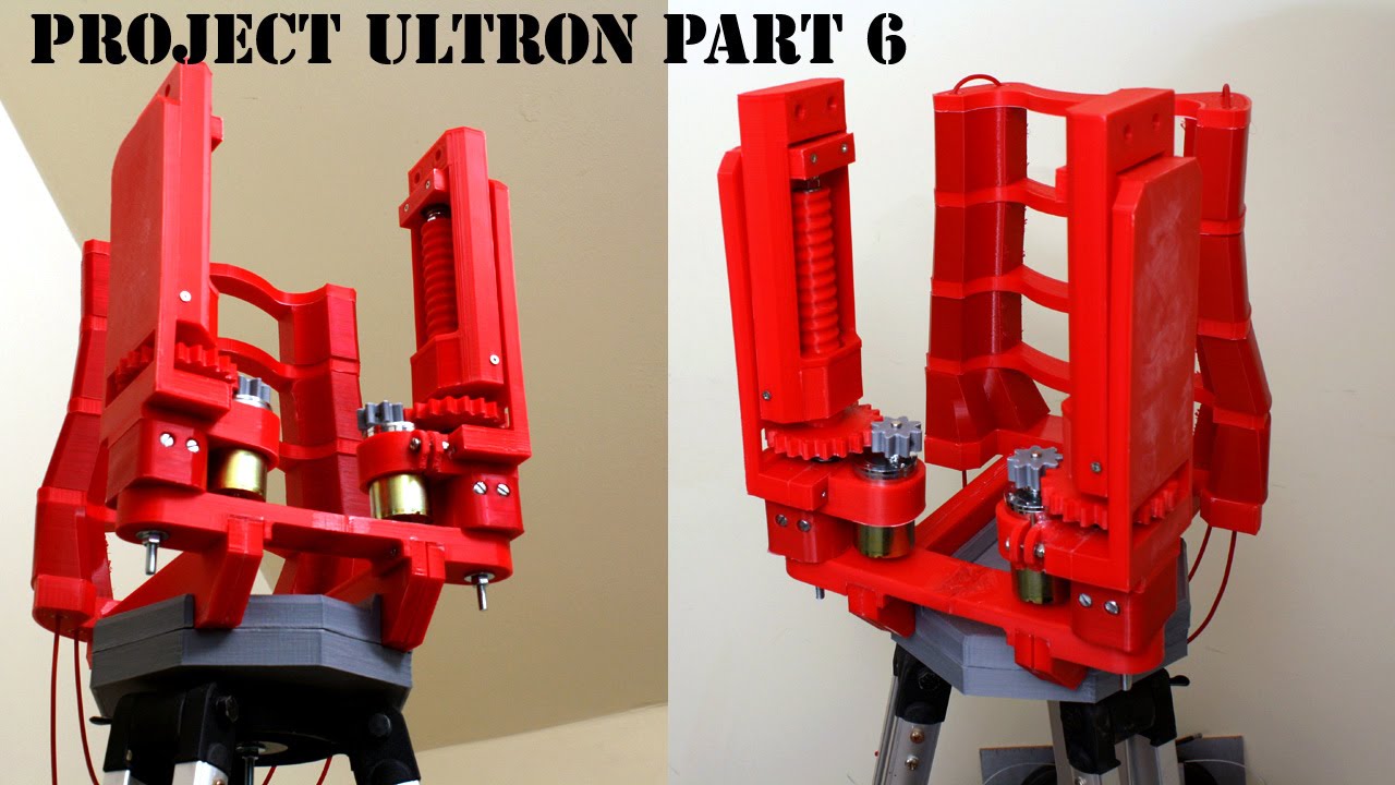 Avengers Ultron #6 | Abdominal Linear Actuators | James Bruton