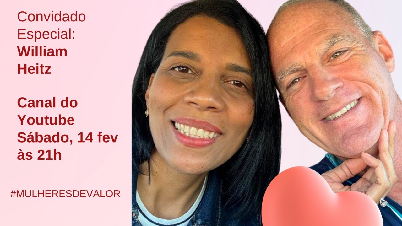 Live Especial - Valentine's Day - convidado William Heitz
