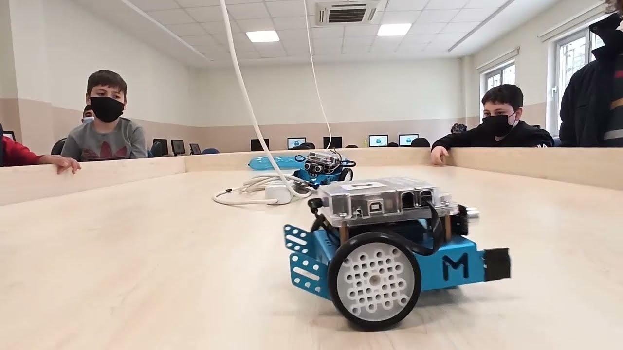 MBOT Balon Patlatma - Robotik Kodlama