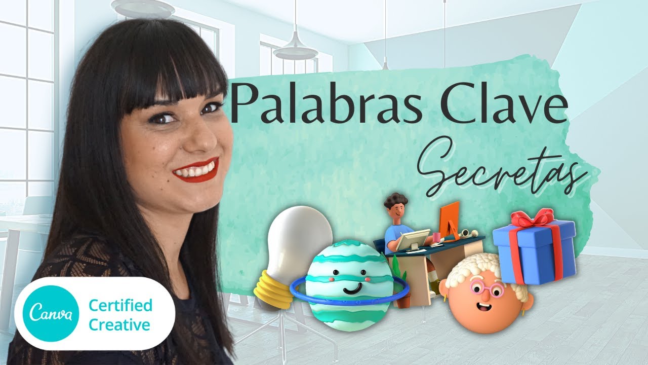⚡5 palabras clave SECRETAS y GRATIS de Canva⚡💙Especial 3D💙