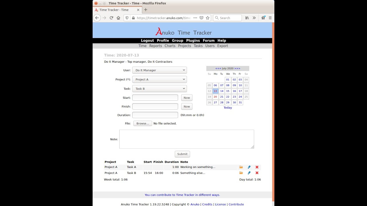 How to set up time tracking for projects and tasks