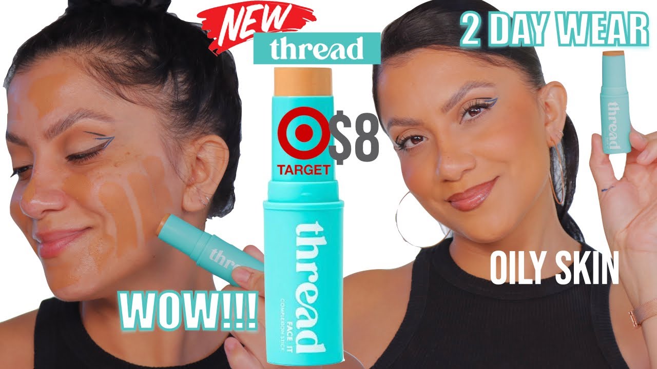 *new* AT TARGET 2 DAY WEAR | THREAD BEAUTY FACE IT COMPLEXION STICK *oily skin*| MagdalineJanet