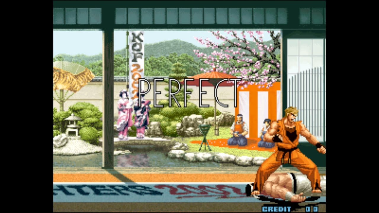 King Of Fighters 2002 Story Mode Art Of Fighting Team
