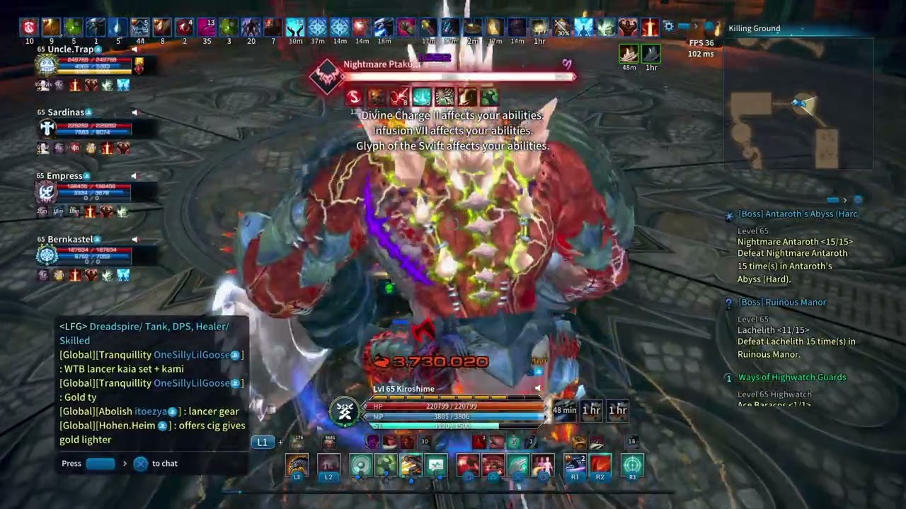 Tera Online - Warrior Gameplay